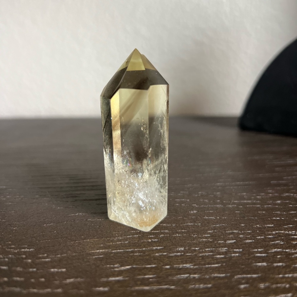 Smokey Phantom Lemon Quartz Crystal